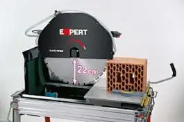 Električna testera za rezanje opeke, betona, mermernih blokova EXPERT 600S Battipav