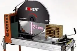 Električna testera za rezanje opeke, betona, mermernih blokova EXPERT 700 Battipav