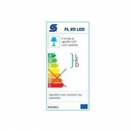 LED reflektor 20W FL20LED Prosto