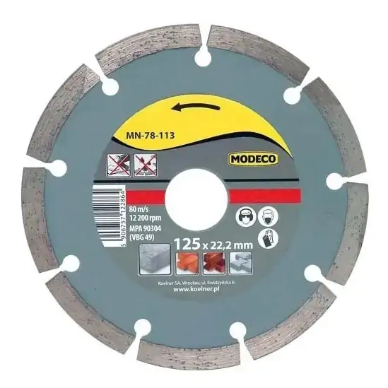 Rezna ploča dijamantska URAN 115mm Modeco