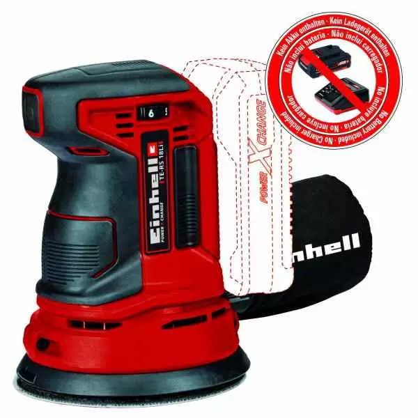 Akumulatorska ekscentrična brusilica TE-RS 18 Li - Solo Power X-Change Einhell - proizvod na akciji