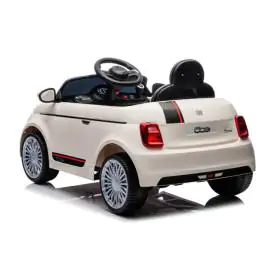 Dečiji auto na baterije FIAT 500 sa daljinskim 237 beli