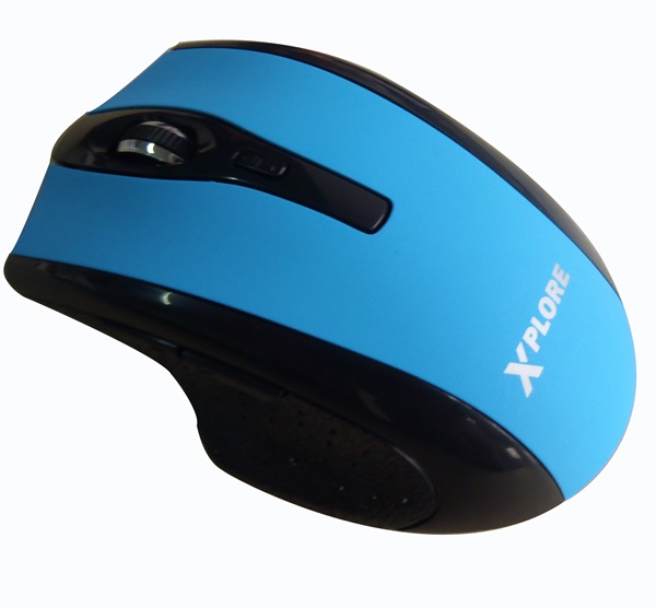 Bežični optički miš sa USB nano priključkom plavi XP1221 Xplore