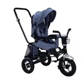 Tricikl HAPPYBIKE BIG ELEGANT model 421 sivi
