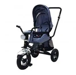 Tricikl HAPPYBIKE BIG ELEGANT model 421 sivi