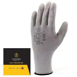 Zaštitne rukavice sa poliuretanom PINTO Siva 10