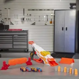 Igračka puška za ispaljivanje 2 autića Nitro doubleclutch inferno NERF