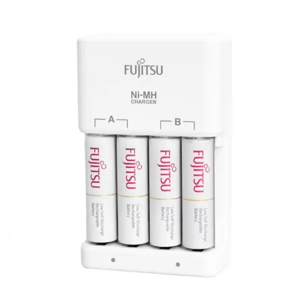 Punjač baterija AA i AAA sa 4 HR-3UTCEU baterija FCT345-CE Fujitsu