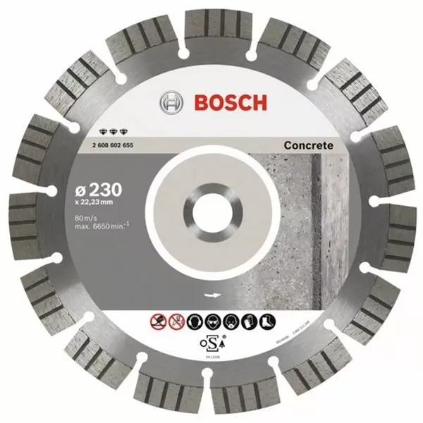 Dijamantska ploča za beton Best 230mm Bosch