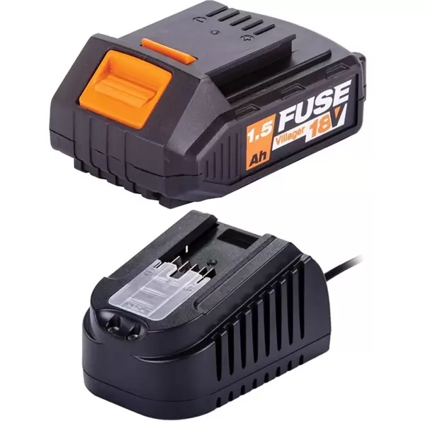 Set baterija 1.5Ah + punjač 1.65 A Fuse Villager - proizvod na akciji