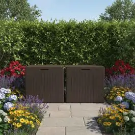 Baštenska kutija za odlaganje City 113L braon