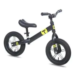 Dečiji bicikl bez pedala 12" crna/žuta BALANCE