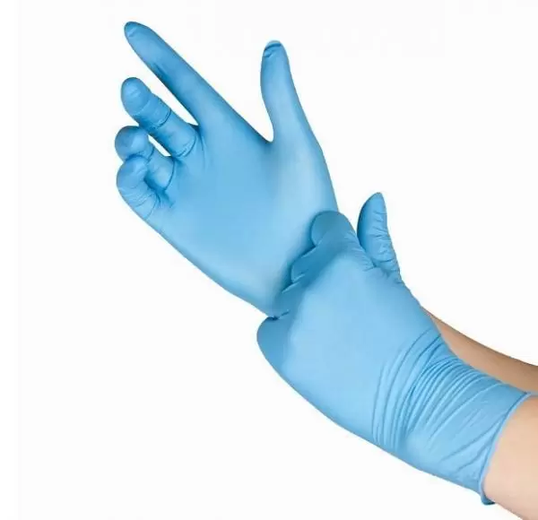 Zaštitne rukavice jednokratne 200kom Nitril L plave Sinomedic