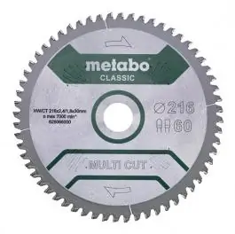 List za kružnu testeru univerzalni MultiCut 305mm 80z Precision cut METABO