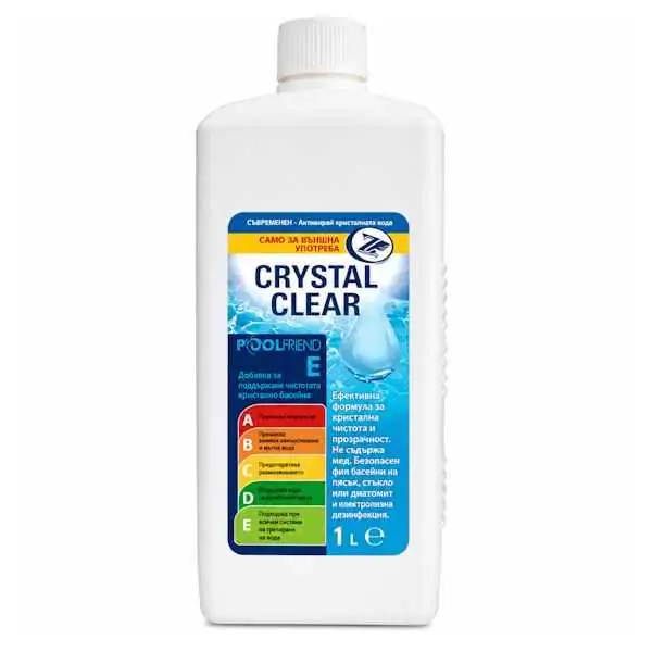 Preparat za kristalno bistru vodu u bazenima 1L Crystal Clear