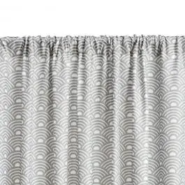 Zavesa od PE 40x125 mikro sivo-bela