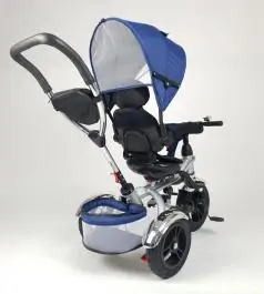 Tricikl za decu Happybike LUX 408-1 plavi