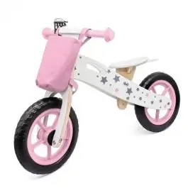 Bicikl za decu balance drvena 755 roze