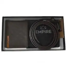 Set muški kaiš + novčanik Santol two Empire