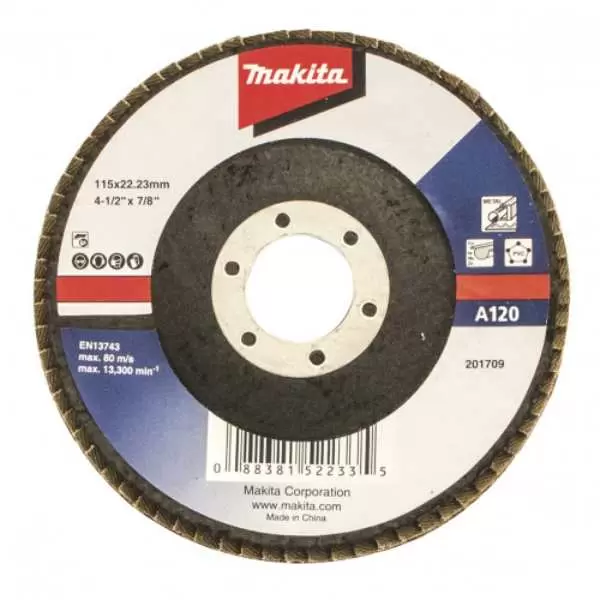 Lamelni disk za čelik Al-Oxid 115/22,23mm A80 Makita