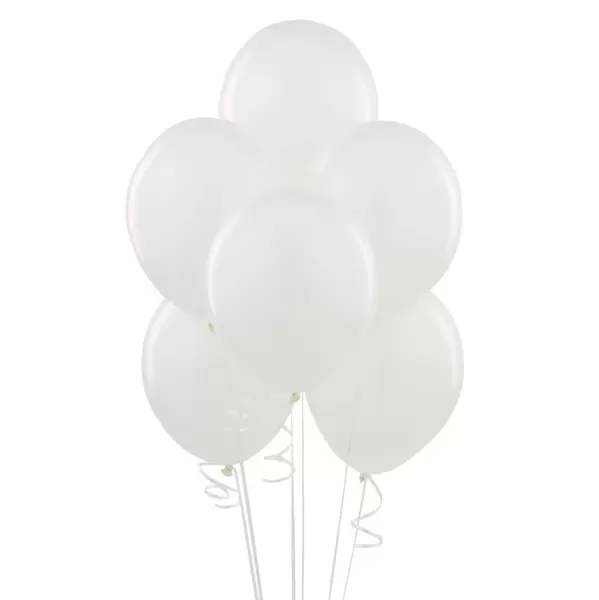 Gumeni baloni beli Festo 50kom