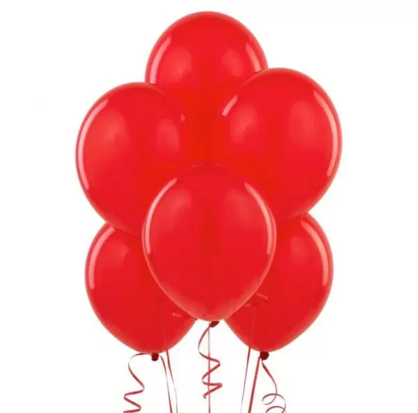 Gumeni baloni crveni Festo 50kom