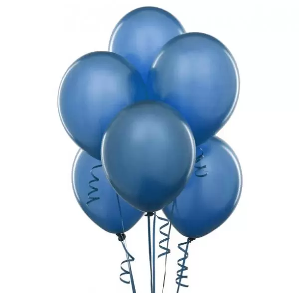 Gumeni baloni tamno plava Festo 50kom