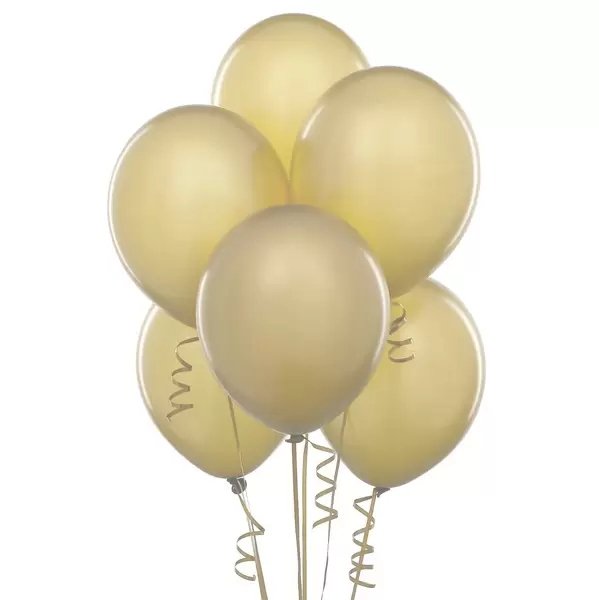 Gumeni baloni pearl bela Festo 50kom