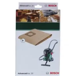 Papirna kesa za prašinu za AdvancedVac 20 Bosch