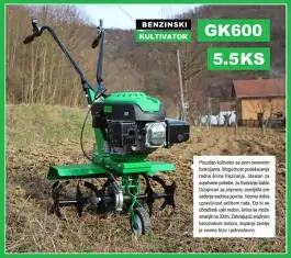 Motokultivator-freza 60cm GK600 GARDENmaster