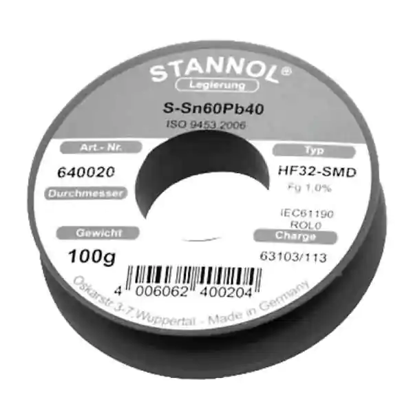 Tinol za lemljenje HF3205SMD100 STANNOL