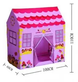 Kućica za decu-šator Lovely House 110x100x60cm