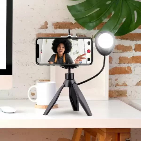 Mini tripod sa LED svetlom TNB002