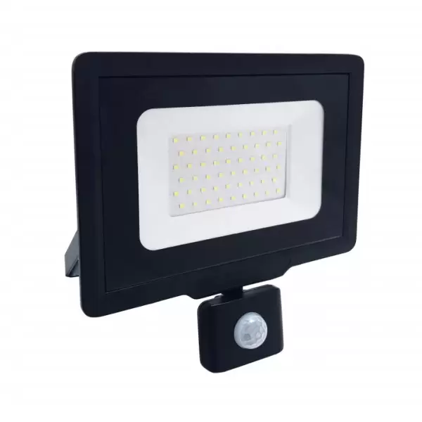 LED reflektor sa PIR senzorom 50W LRF008SW-50/BK PROSTO
