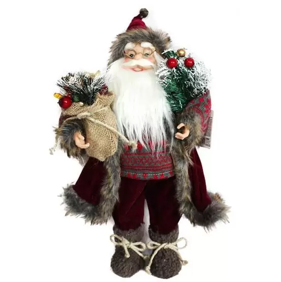 Deda Mraz crven 45cm Deco Santa