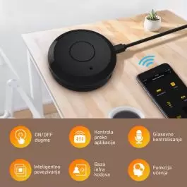 Smart univerzalni daljinski upravljač Wi-Fi WFRC-IR3/BK