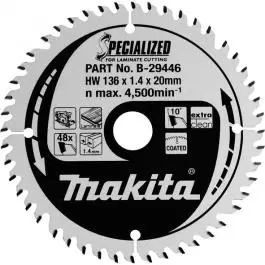Kružni list testere za laminate 136/20/48zuba B-29446 Makita