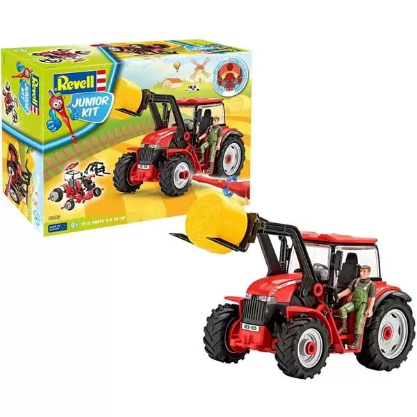 Traktor set na sklapanje Junior Revell 1:20