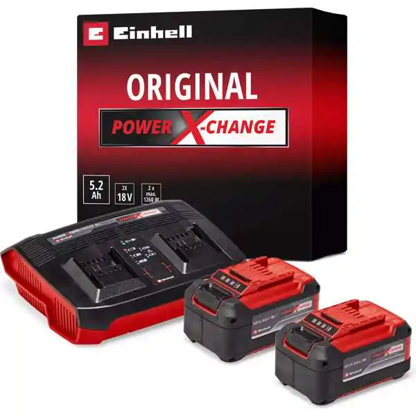 Einhell PXC Starter Set 2x 5,2Ah & Twincharger Kit - proizvod na akciji
