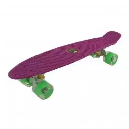 Dečiji skejtbord sa svetlećim točkovima TS-001 Pink tamna