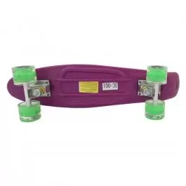 Dečiji skejtbord sa svetlećim točkovima TS-001 Pink tamna
