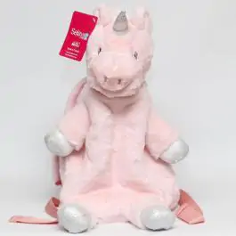 Plišani ranac jednorog roze