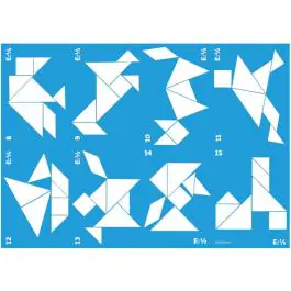 Miniland Prozirni tangram