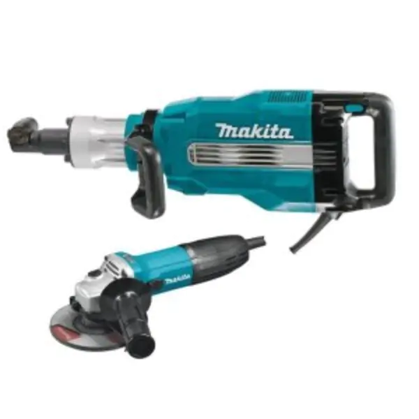 Makita elektro čekić za rušenje HM1501 + ugaona električna brusilica 125mm 720W GA5030 - proizvod na akciji