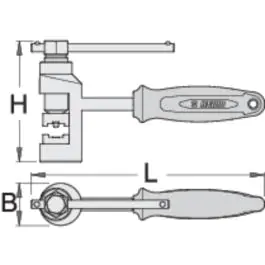 Alat za pogonski lanac motocikala 3200/2BI Unior