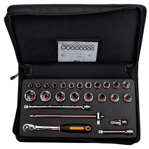 Bahco set nasadnih ključeva 1/2" 10-32mm 7825SST