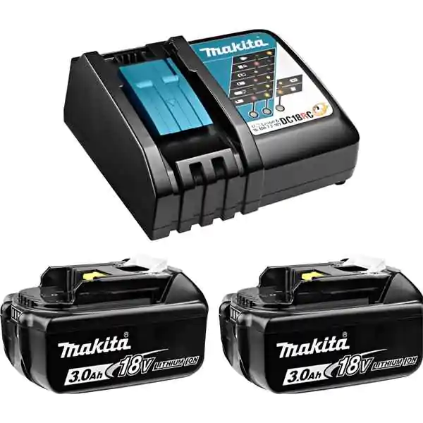 Makita Set punjača i baterija BL1830BX2+DC18R - proizvod na akciji