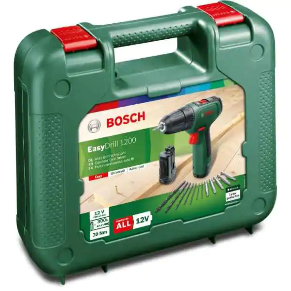 Bosch akumulatorska bušilica - odvrtač EasyDrill 1200; 1x1,5Ah