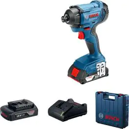 Bosch akumulatorski udarni odvrtač Bosch GDR 180-LI, 2x2,0Ah 18V u koferu