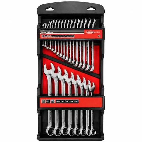 Set ključeva okasto-vilasti 6-32 mm Modeco 25kom